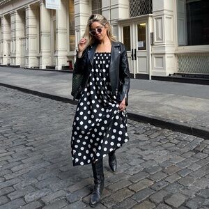 Few Moda | polka dot dress